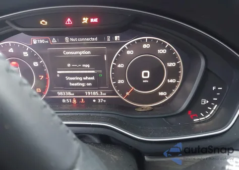 2019 Audi A5 45 Premium z USA, uszkodzony, nr VIN WAUYNGF5XKN001238